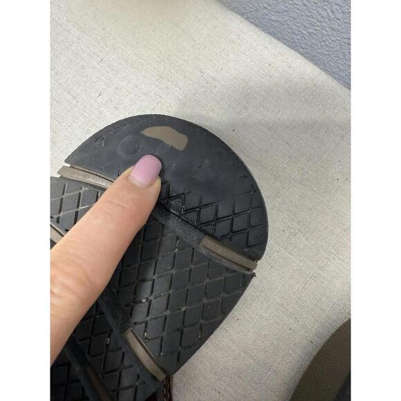 Clarks  Leather‎ Slide Slilp On Sandals Mens US 19 M - Picture 7 of 9